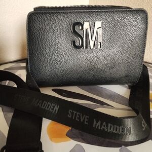 Steve Madden Black Crossbody Bag